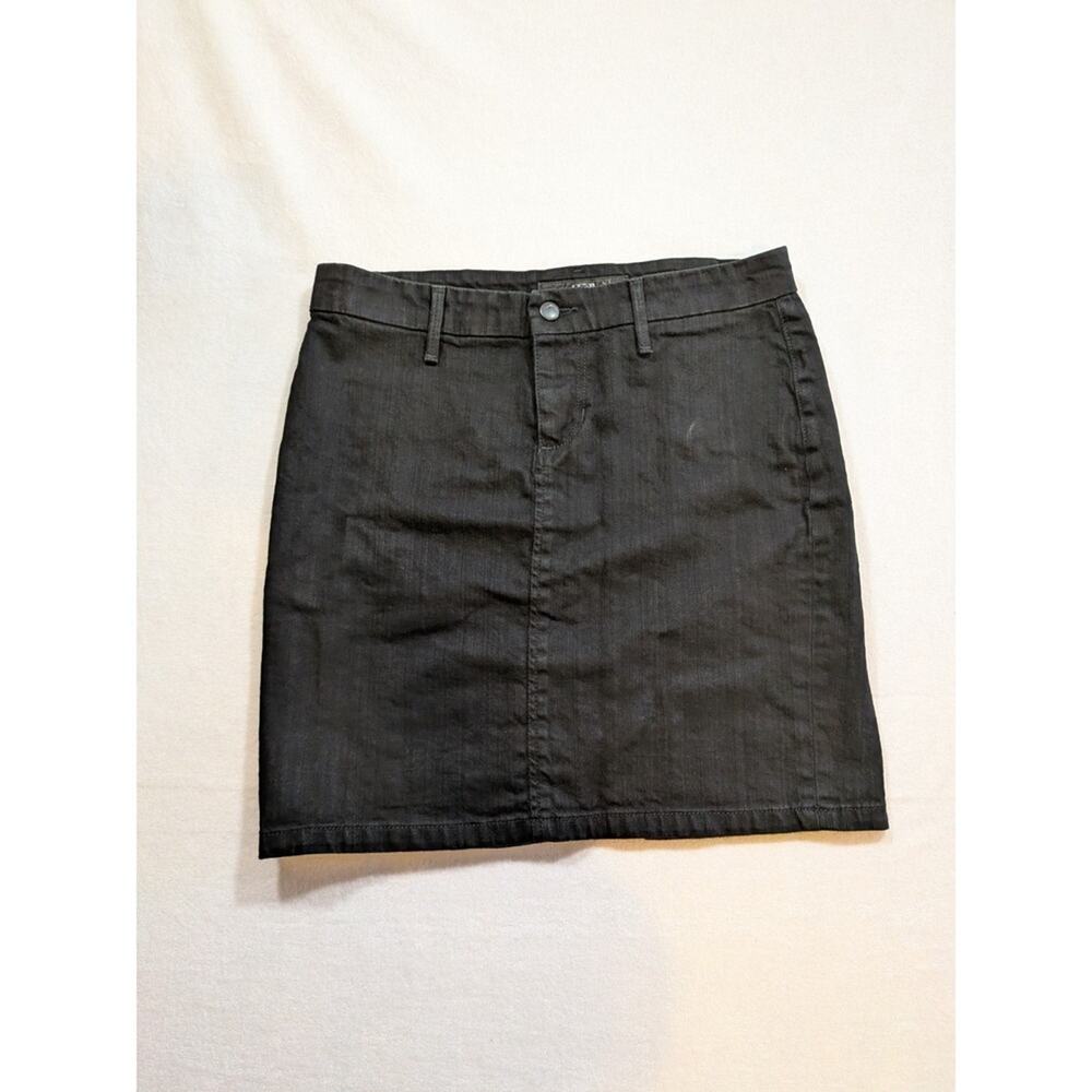 Joes jeans black mini skirt size 29 cotton blend